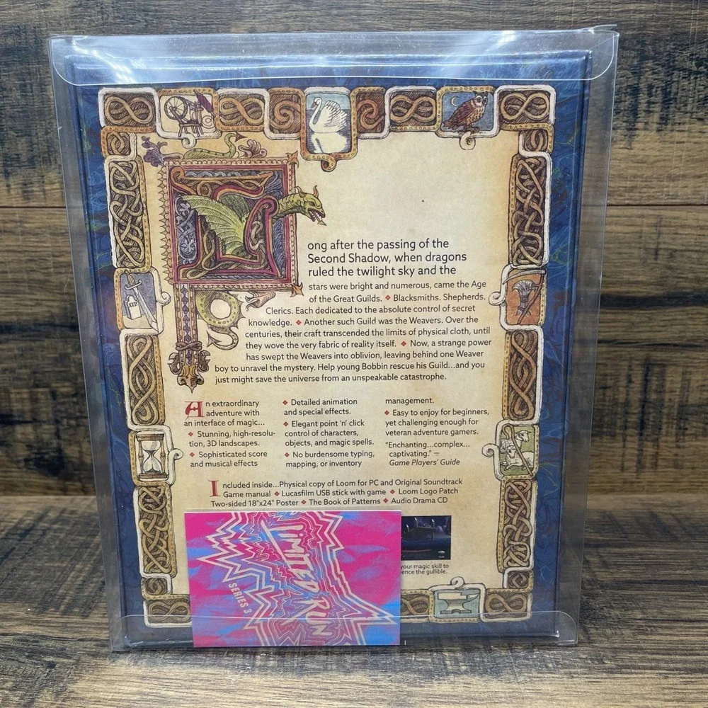 Loom Collector's Edition PC Limited Run Games - NEW Sealed LucasArts‎ LucasFilm